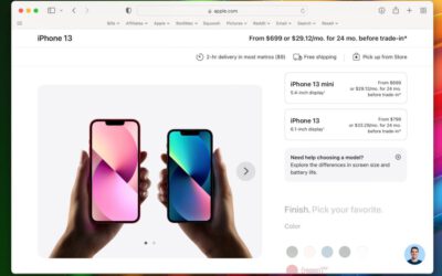 Apple overhauls iPhone checkout experience with larger images, focus on trade-ins, more
