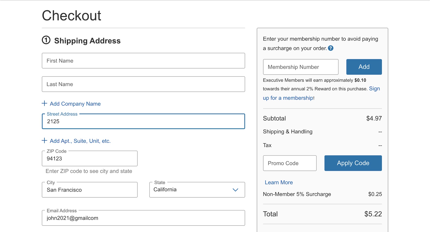 Provide a “Fully Automatic Address Lookup” Feature (55% Don’t) – Articles – Baymard Institute