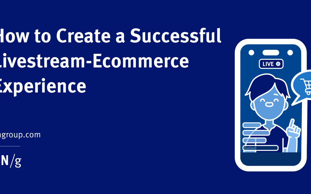 How to Create a Successful Livestream-Ecommerce Experience