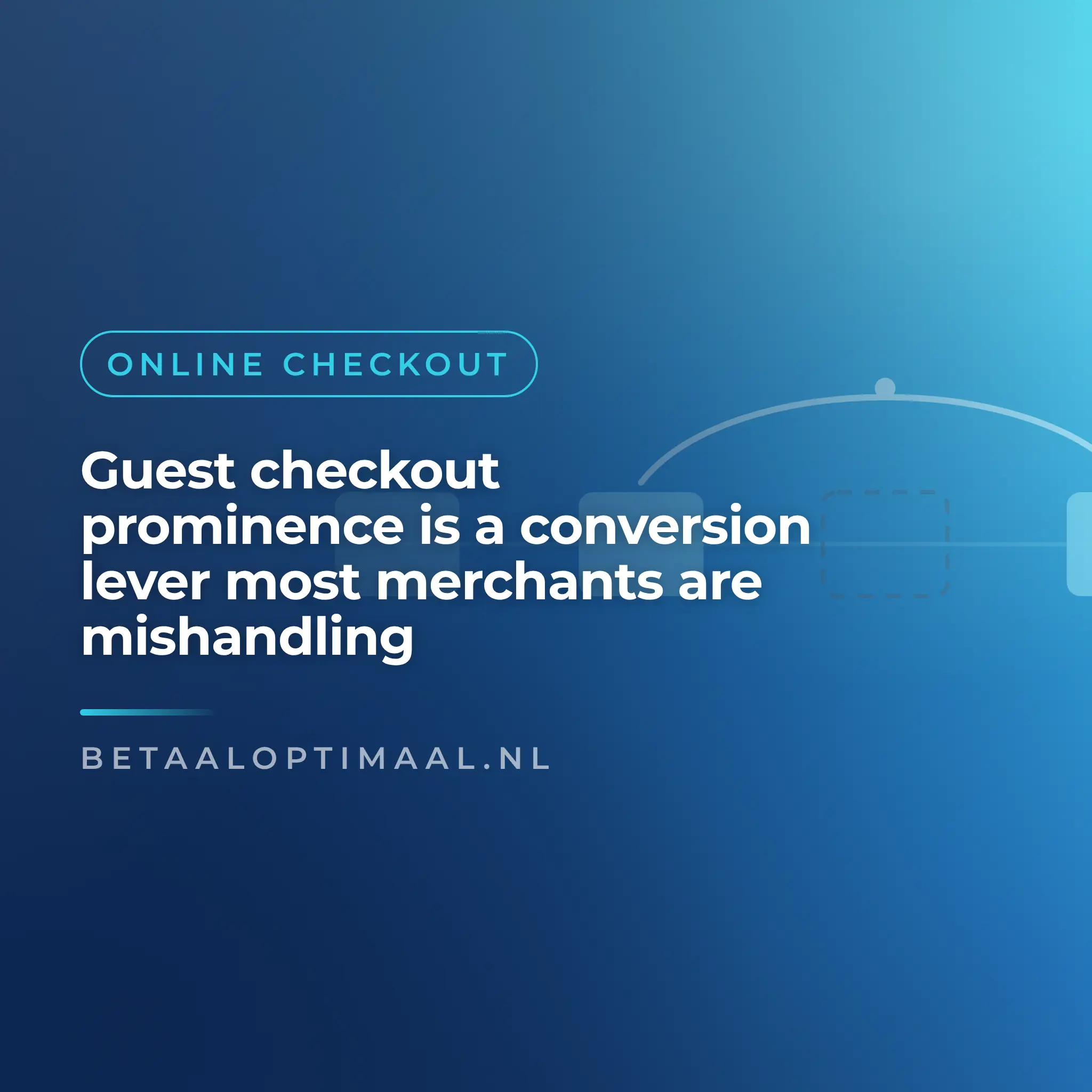 Guest checkout prominence is a conversion lever most merchants are mishandling