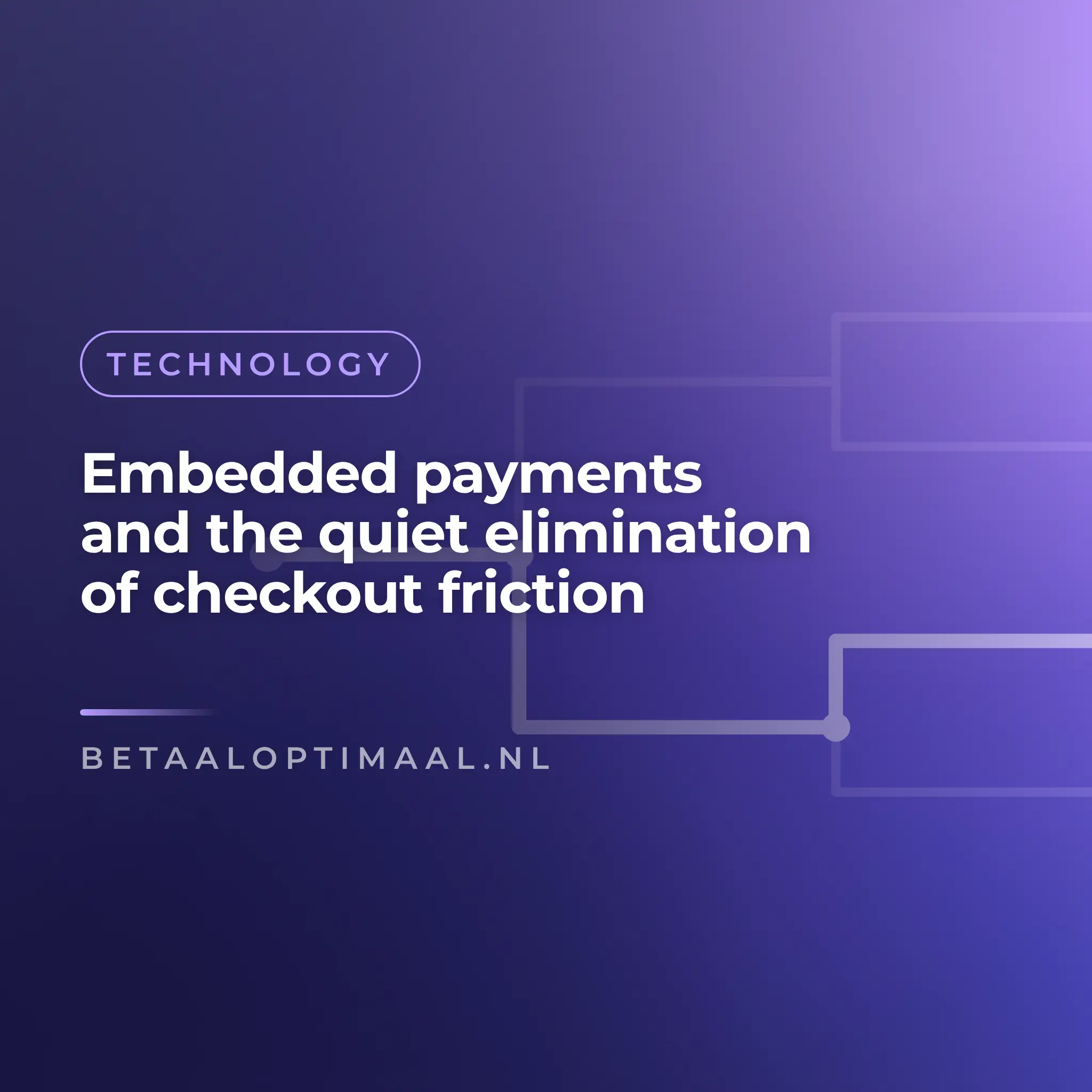 Embedded payments and the quiet elimination of checkout friction