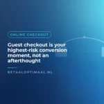Guest checkout is your highest-risk conversion moment, not an afterthought